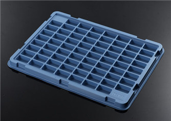 Blister plastic tray for electronic products