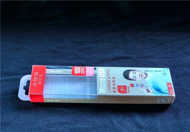 Printed Clear blister packaging box